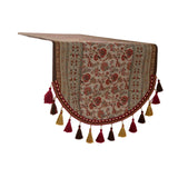 Maxbell Table Runner Retro Decorative Luxury for Thanksgiving Home Party Decorations