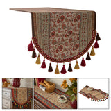 Maxbell Table Runner Retro Decorative Luxury for Thanksgiving Home Party Decorations