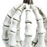 Maxbell Halloween Skeleton Pumpkin Decoration for Living Room Housewarming Fireplace 11.8x11.4x15.7cm
