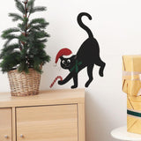 Maxbell Lovely Black Cat Wall Stickers Window Decals for Playroom Festival New Years