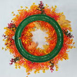 Maxbell 20" Halloween Wreath Decor Gifts Garland for Indoor Outdoor Porches Bedrooms