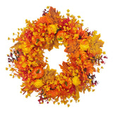 Maxbell 20" Halloween Wreath Decor Gifts Garland for Indoor Outdoor Porches Bedrooms