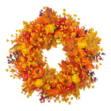 Maxbell 20" Halloween Wreath Decor Gifts Garland for Indoor Outdoor Porches Bedrooms