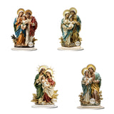 Maxbell 2D Holy Family Decoration Acrylic Art Craft for Home Decor Dining Room Shelf 13.4cmx20cm