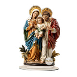 Maxbell 2D Holy Family Decoration Acrylic Art Craft for Home Decor Dining Room Shelf 13.4cmx20cm