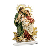 Maxbell 2D Holy Family Decoration Acrylic Art Craft for Home Decor Dining Room Shelf 13.5cmx20cm