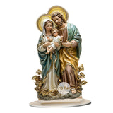 Maxbell 2D Holy Family Decoration Acrylic Art Craft for Home Decor Dining Room Shelf 11.4cmx20cm