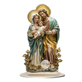 Maxbell 2D Holy Family Decoration Acrylic Art Craft for Home Decor Dining Room Shelf 11.4cmx20cm