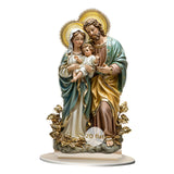 Maxbell 2D Holy Family Decoration Acrylic Art Craft for Home Decor Dining Room Shelf 11.4cmx20cm