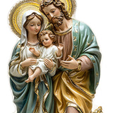 Maxbell 2D Holy Family Decoration Acrylic Art Craft for Home Decor Dining Room Shelf 11.4cmx20cm