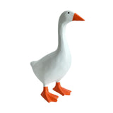 Maxbell Magnetic Goose Key Holder Cute Decorative Goose Statue for Key Storage Table without Base
