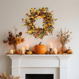 Maxbell Halloween Wreath Party Supplies Round for Living Rooms Window Indoor Outdoor
