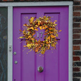 Maxbell Halloween Wreath Party Supplies Round for Living Rooms Window Indoor Outdoor