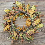 Maxbell Halloween Wreath Party Supplies Round for Living Rooms Window Indoor Outdoor