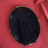 Maxbell Vintage Oval Picture Frame European Baroque for Living Room Table Home