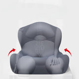 Maxbell Memory Foam Seat Cushion Office Chair Cushion with Low Back Support for Office Dark Gray