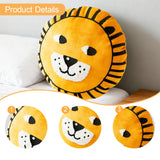 Throw Pillow Cover Comfortable Adorable Pillow Case for Car Sofa Living Room Yellow