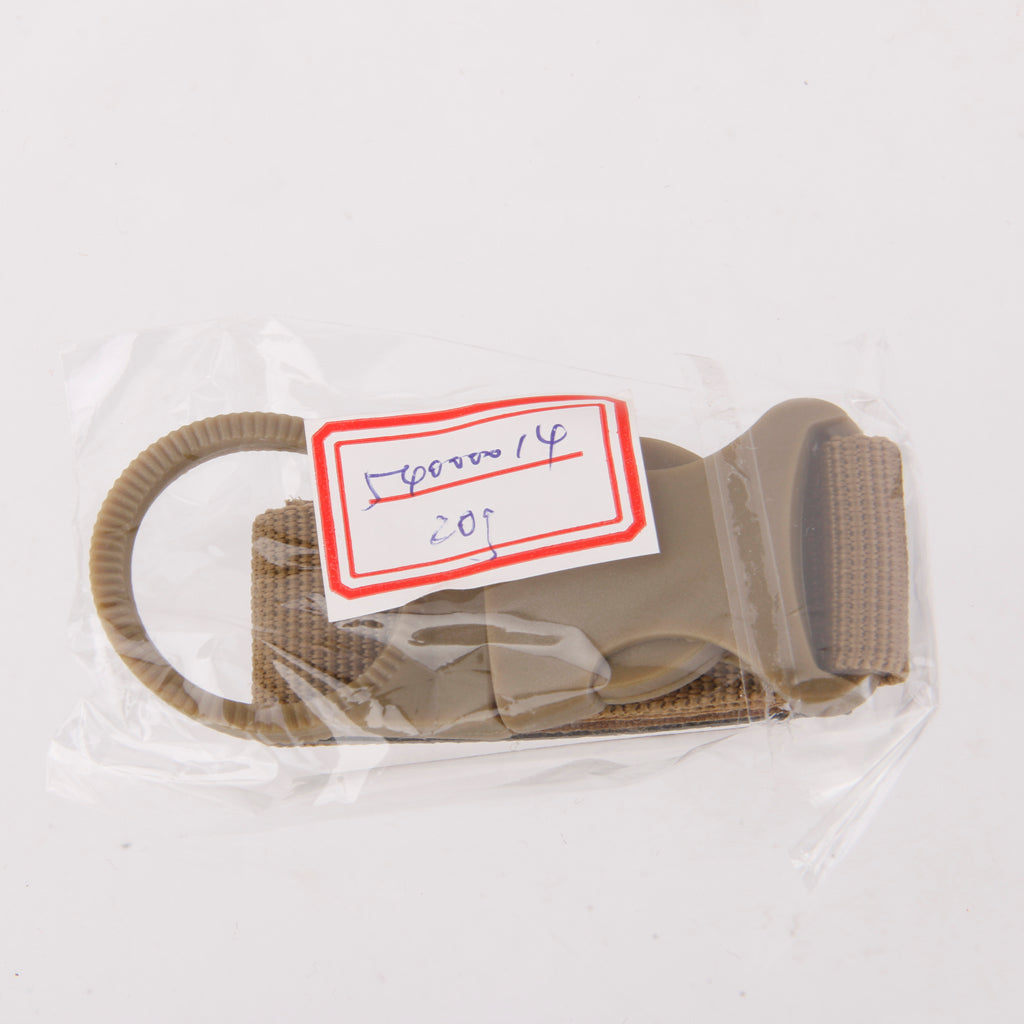 Maxbell Maxbell EDC Outdoor Military Tactical Nylon Webbing Hanging Buckle Khaki
