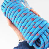 Maxbell 10M Strengthen Climbing Rope Rappelling Safety Rope - Sky Blue - Aladdin Shoppers