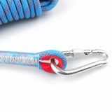 Maxbell 10M Strengthen Climbing Rope Rappelling Safety Rope - Sky Blue - Aladdin Shoppers