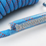 Maxbell 10M Strengthen Climbing Rope Rappelling Safety Rope - Sky Blue - Aladdin Shoppers