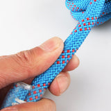 Maxbell 10M Strengthen Climbing Rope Rappelling Safety Rope - Sky Blue - Aladdin Shoppers