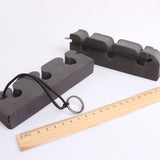 Maxbell Maxbell High Density Foam Magnetic Back Fly Fishing Car Rod Holder Stand Rack Tackle