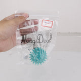 Maxbell Maxbell Soft Spikey Massage Ball for Palm/Feet/Arm/Neck/Back/Ankle Dark Green 5.5cm