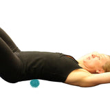 Maxbell Maxbell Soft Spikey Massage Ball for Palm/Feet/Arm/Neck/Back/Ankle Dark Green 5.5cm