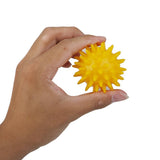 Maxbell Maxbell Soft Spikey Massage Ball for Palm/Feet/Arm/Neck/Back/Ankle Yellow 5.5cm