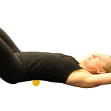 Maxbell Maxbell Soft Spikey Massage Ball for Palm/Feet/Arm/Neck/Back/Ankle Yellow 5.5cm