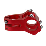 Maxbell Maxbell Adjustable Bicycle MTB Alloy Short Handlebar Stem Riser Fixed 31.8mm Red