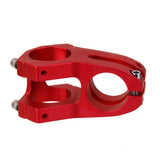 Maxbell Maxbell Adjustable Bicycle MTB Alloy Short Handlebar Stem Riser Fixed 31.8mm Red