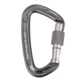 Maxbell Maxbell 24KN Screwgate Locking Mountaineering Climbing Aluminum D Shape Carabiner