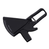Maxbell Maxbell Fat Loss Guide Skinfold Calipers Analyzer Slim Fitness Measurement Black