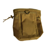 Maxbell Tactical Military Airsoft Hunting Molle Magazine Dump Drop Pouch Bag Tan