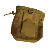 Maxbell Tactical Military Airsoft Hunting Molle Magazine Dump Drop Pouch Bag Tan