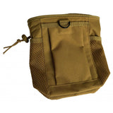 Maxbell Tactical Military Airsoft Hunting Molle Magazine Dump Drop Pouch Bag Tan