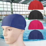 Maxbell Men Women's Nylon Polyester Swimming Cap Swim Hat - Dark blue
