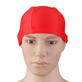 Maxbell Maxbell Men Women's Nylon Polyester Swimming Cap Swim Hat - Red