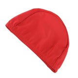 Maxbell Maxbell Men Women's Nylon Polyester Swimming Cap Swim Hat - Red