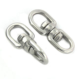 Maxbell Maxbell 2pcs Stainless Steel Rotation Quick Hook Buckles for Outdoor Climbing Hiking