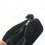 Maxbell Cute Cat Storage Bag Cosmetic Makeup Toiletry Pouch Travel Bag black