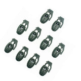 Maxbell 10Pcs Grenade Shoelace Buckle Stopper Cord Lock Rope Clamp Outdoor Sports