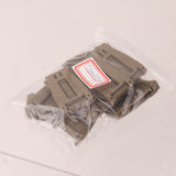 Maxbell 10Pcs 30mm Molle Strap EDC Backpack Bag Webbing Connecting Buckle Clip Khaki