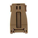 Maxbell 10Pcs 30mm Molle Strap EDC Backpack Bag Webbing Connecting Buckle Clip Khaki