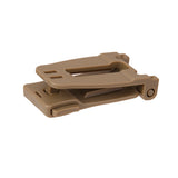 Maxbell 10Pcs 30mm Molle Strap EDC Backpack Bag Webbing Connecting Buckle Clip Khaki