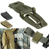 Maxbell 10Pcs 30mm Molle Strap EDC Backpack Bag Webbing Connecting Buckle Clip Khaki