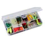 Maxbell Maxbell 100pcs Bug Shrimp Bait Trolling Fishing Lures Tackle Bass Hooks Kit with Box
