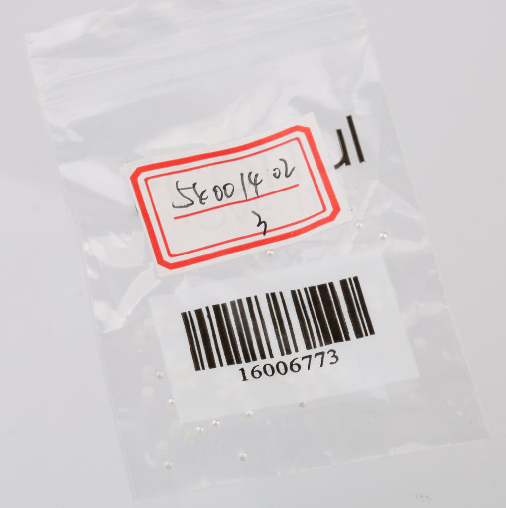 Maxbell Maxbell 100pcs 3D Falt Back Half Round Faux Pearls DIY Nail Art Decorations 2mm